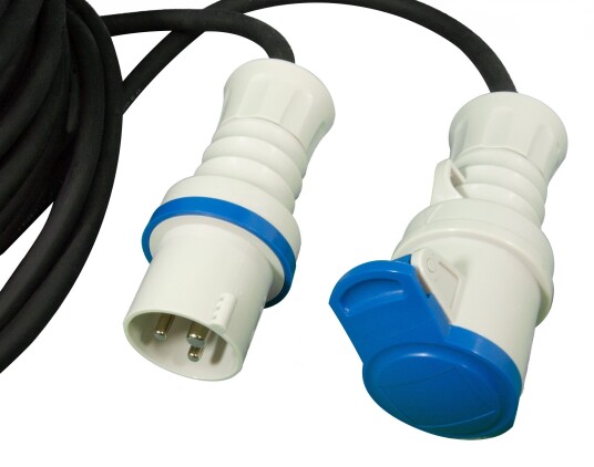 Skjøtekabel 16A 230V 25M 216-6 3G2,5mm² IP44