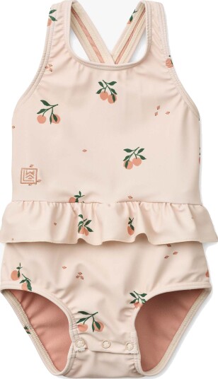 Liewood Amara Baby Printed Swimsuit Beige 92