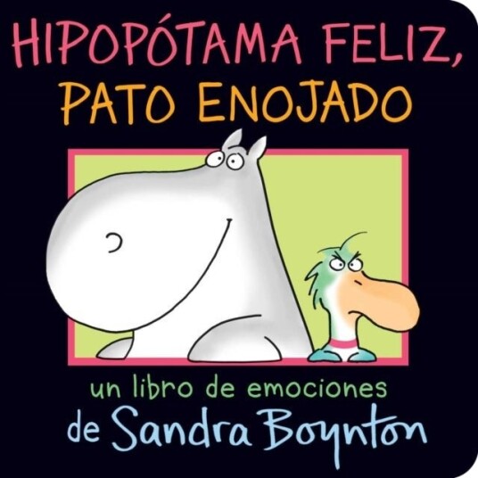 Hipopotama feliz pato enojado Happy Hippo Angry Duck
