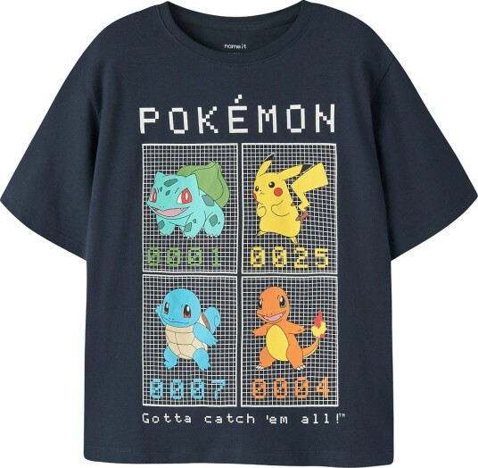Name It T skjorte NkmJis Pokémon Navy Blazer Name It 13 14 år (158 164) T skjorte Marineblå