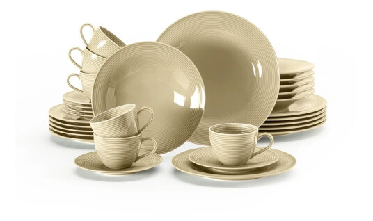 Seltmann Weiden Beat servisesett 30 deler Sandbeige