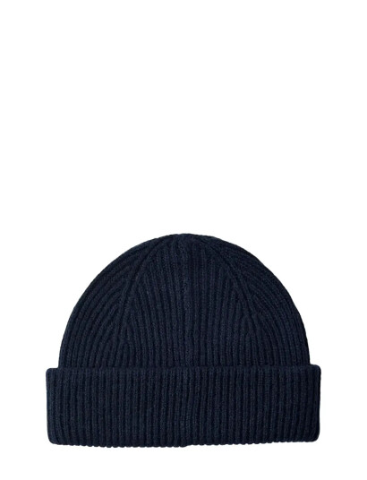 Selected Slhmason Merino Sailor Wool Beanie - Navy - ONE SIZE