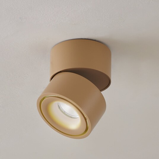 Taklampe Arcchio Rotari dimmbar Brun / Rust Entré Aluminium Moderne 10.3 Brun / Rust Taklampe Arcchio Rotari dimmbar Brun / Rust Entré Aluminium Moderne 10.3 Brun / Rust