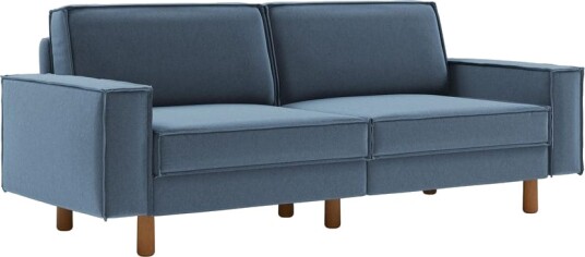 Vilsa 3 seters sofa Brun/Blå
