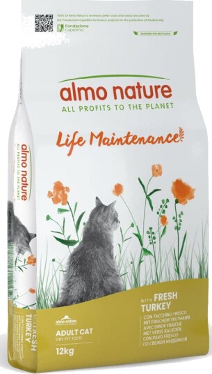 Almo Nature Holistic Tørrfôr Adult Functional & Ris Kalkun 2 X 12 kg