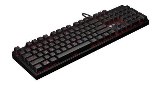 Savio Tempest RX FULL - keyboard - Tastatur - Svart Savio Tempest RX FULL - keyboard - Tastatur - Svart