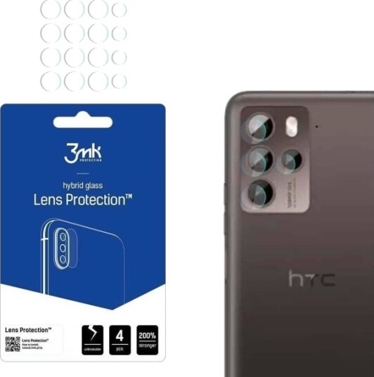 3Mk Uknuselig Hybridglass Htc U23 Pro - Linsebeskyttelse