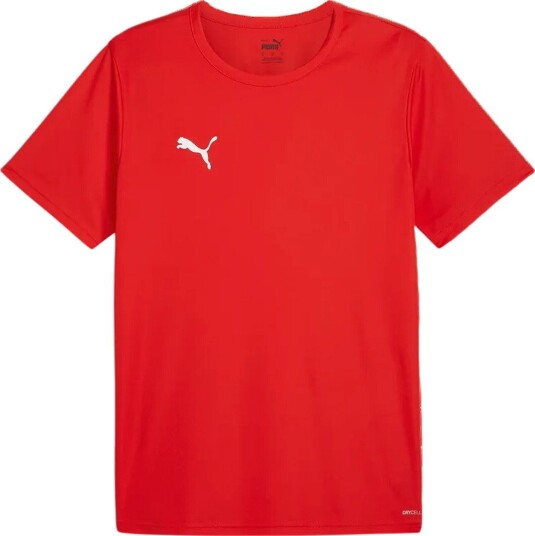 Puma T skjorte TeamRISE Kamprunde Rød m. Hvit Puma 8 år (128) T skjorte