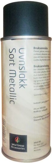 Varmeøkonomi AS Ovnslakk Jøtul Spray - Sort Metallic Varmeøkonomi AS Ovnslakk Jøtul Spray - Sort Metallic