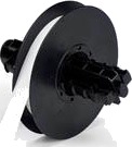 BRADY B-595 - Vinyl - permanet adhesiv - hvit - Rull (1,27 cm x 30,5 m) 1 rull(er) tape - for Brady BBP31, BBP31 Sign and Label Maker, BBP33, BBP35