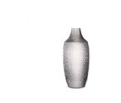 Leonardo Poesia Flaske-formet Vase Glass Grå Gulv Bord Innendørs 400 mm