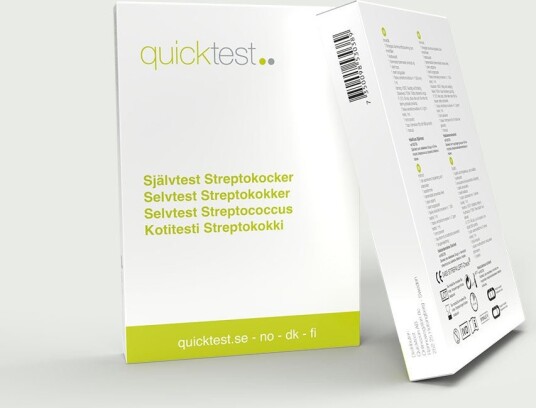 Quicktest Sverige Test for betennelse i mandlene
