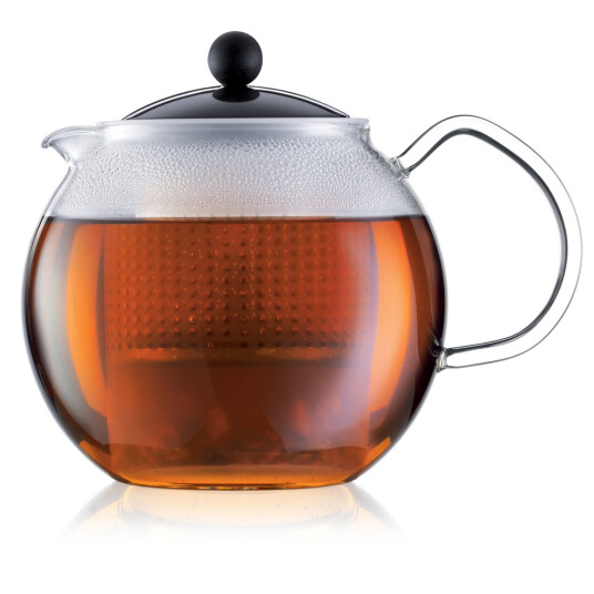 Bodum ASSAM tekanne med glasshåndtak, 1,5 l, sort Bodum ASSAM tekanne med glasshåndtak, 1,5 l, sort