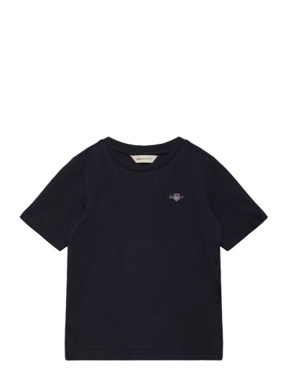 Gant Kids Shield Ss T Shirt Navy 104 Gant Kids Shield Ss T Shirt Navy 104