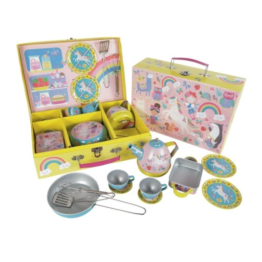 FLOSS & ROCK Rainbow Fairy 12pc Musical Kitchen Set 43P6397 FLOSS & ROCK Rainbow Fairy 12pc Musical Kitchen Set 43P6397
