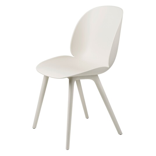 Gubi Beetle Dining Chair Outdoor Alabaster White
