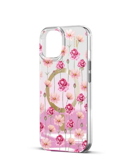 Ideal Of Sweden Mirror MagSafe Case  iPhone 16e Rose Blush Floral