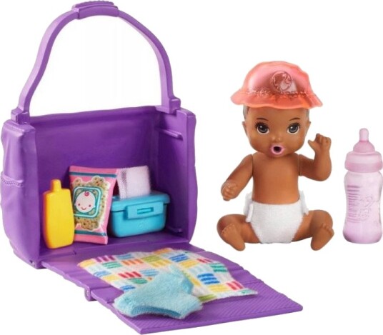 Barbie Skipper Babysitters Dukke Med Tilbehør Barbie Skipper Babysitters Dukke Med Tilbehør