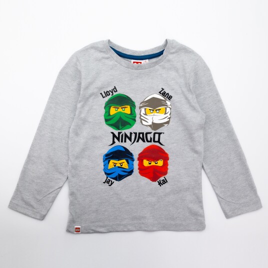 Ninjago Genser Ninja Faces - 98 / 3 år - Barn - Gutt/Jente - 100% bomull