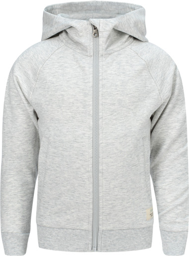 Tufte Wear Puffin Zip Hoodie K Light Grey Melange (98/104)