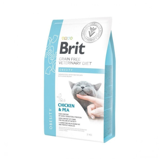 Brit Veterinary Diet Cat Obesity Grain Free (2 kg)