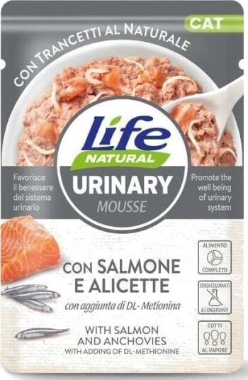 Life Cat Urinary Laks Ansjos Våtfôr 70 G Life Cat Urinary Laks Ansjos Våtfôr 70 G