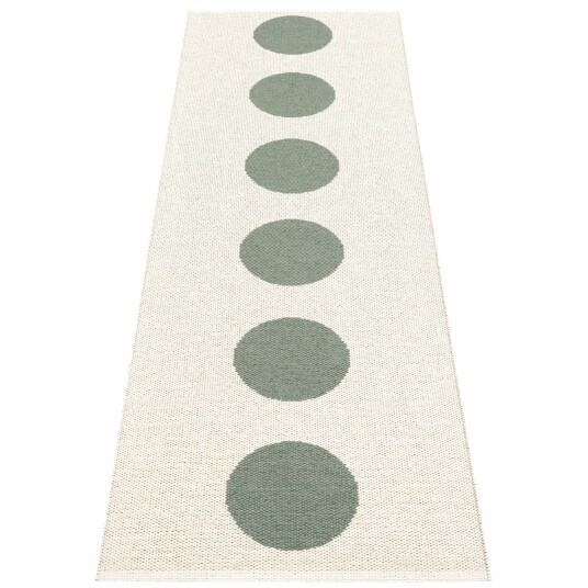 Gulvteppe Vera 70 x 225 cm army/vanilla