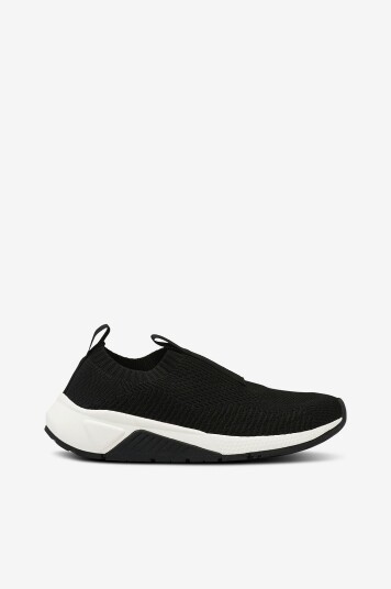 Zizzi Joggesko fMelody Flyknit ekstra bred passform Svart Zizzi Joggesko fMelody Flyknit ekstra bred passform Svart