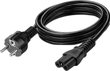 MediaRange Strømkabel Svart 1.5 m MRCS345