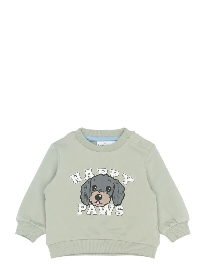 The New Tnsbsacarias Sweatshirt Green 74