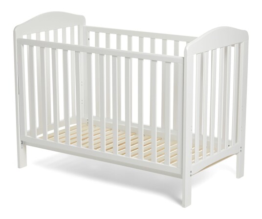 JLY Dream cot dropside ELLA White JLY Dream cot dropside ELLA White