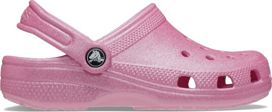 Crocs Classic Glitter Kids Sandaler Pink Tweed Glitter 22-23