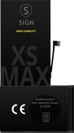 iPhone XS Max batteri med høy kapasitet - 3750mAh