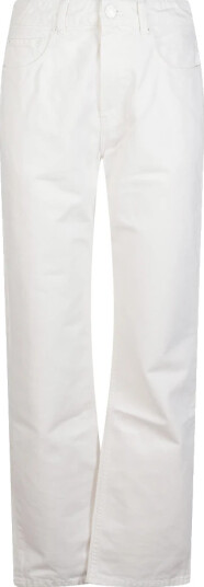 Ami Paris Dame Jeans Hvit W29,