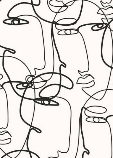 Malerifabrikken Poster Abstract Lines 4 1642128-01-136