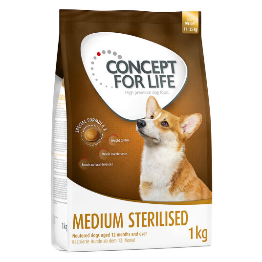 Concept For Life Medium Sterilised 4 X 1 kg Concept For Life Medium Sterilised 4 X 1 kg