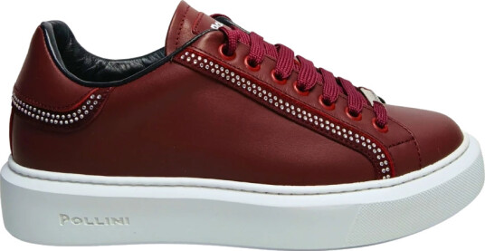 Pollini Dame Sko Rød 36 EU, Pollini Dame Sko Rød 36 EU,