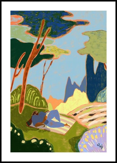 Respire Plakat Plakat / 100x150cm