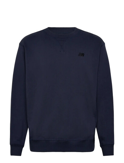 New Balance Athletics French Terry Crew - Navy - S