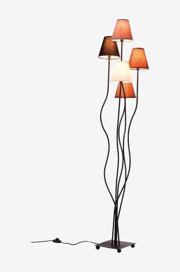 KARE Design   Gulvlampe Mocca Cinque   Flerfarget