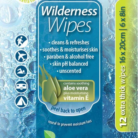Wilderness Wipes våtservietter Wilderness Wipes våtservietter