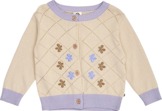 Müsli Cardigan Oak Müsli 1 år (80) Cardigan Beige Brun Lilla