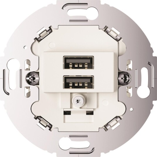 Hager 260219 Ladeuttak 3000 Ma 100–240 V Hvit
