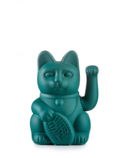 Donkey Lucky Cat Maneki-Neko - Green Donkey Lucky Cat Maneki-Neko - Green