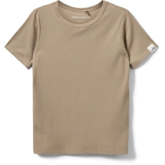 Sofie Schnoor Dark Sand T-Skjorte 98