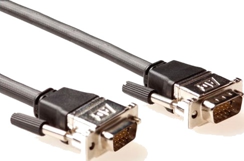 Act Vga Kabel Hann Hann Med Metallkappe 10 M Ak9069