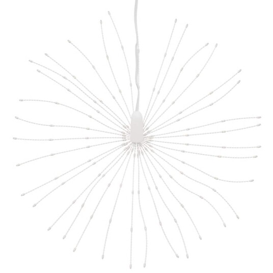vidaXL Julestjernelys 140 LED 4 stk flerfarget 17 cm