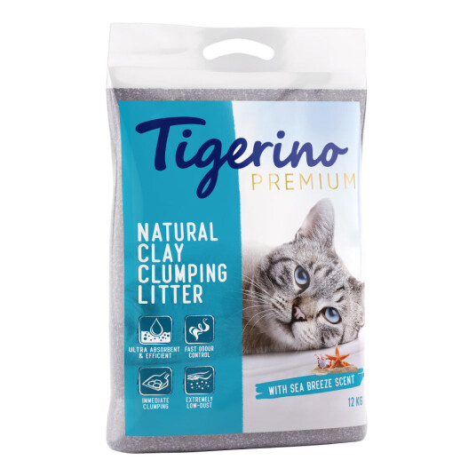 Tigerino Special Edition Premium Kattesand Havbris Økonomipakke 2 X 12 kg Tigerino Special Edition Premium Kattesand Havbris Økonomipakke 2 X 12 kg