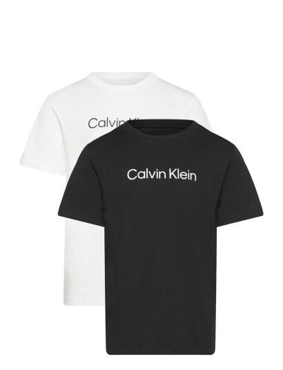 Calvin Klein Institutional 2-Pack T-Shirt - Multi/patterned - 128 Calvin Klein Institutional 2-Pack T-Shirt - Multi/patterned - 128