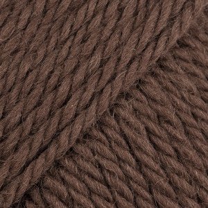 Drops Alaska Garn Unicolor 70 Chokolade